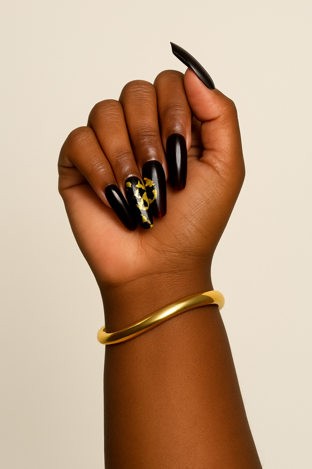 Serenity Gold Bangle